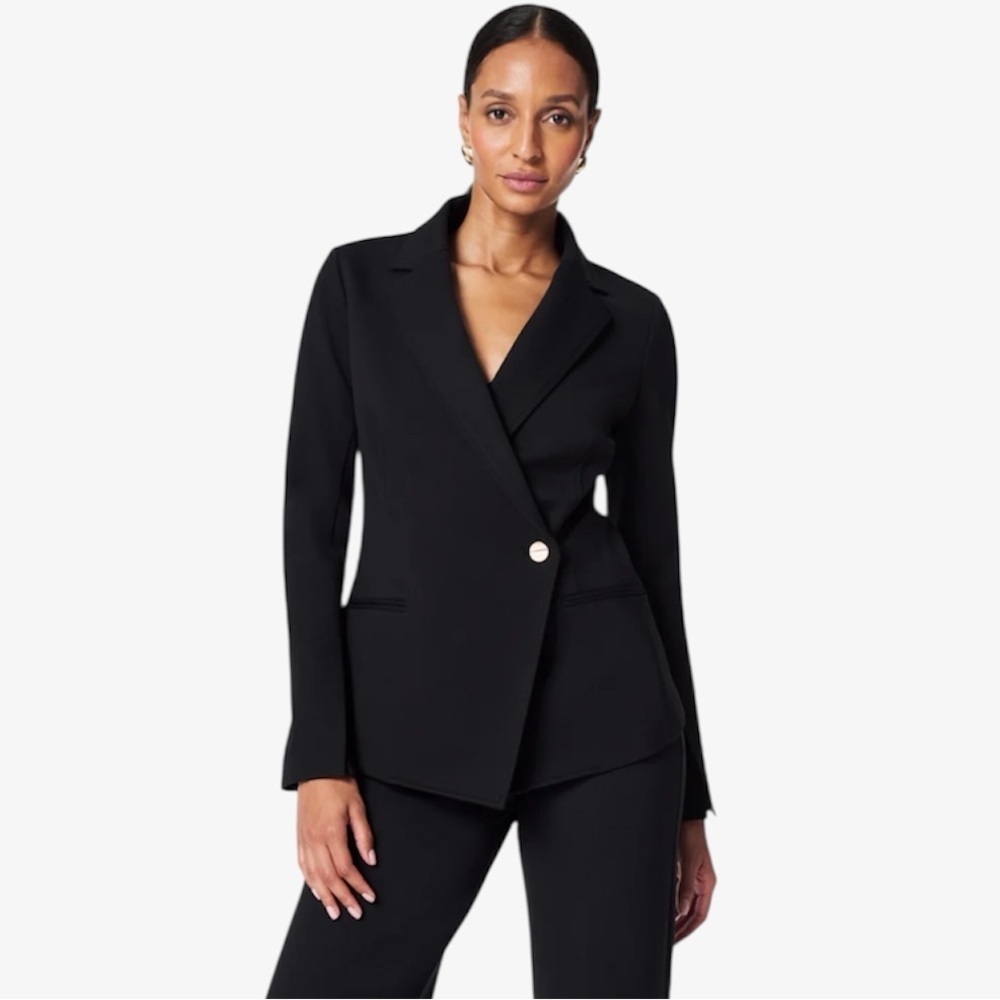 SPANX Perfect Asymmetrical Tailored Blazer Size Small NWT